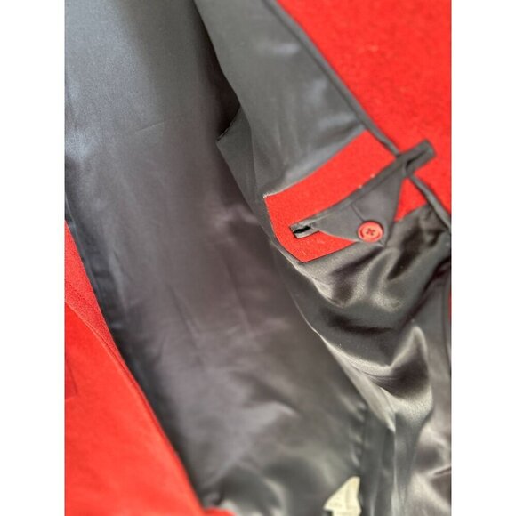 J.Crew Melton Wool Coat Made in Italy Oversized Jacket Lined Pockets Size 4 - Picture 6 of 8